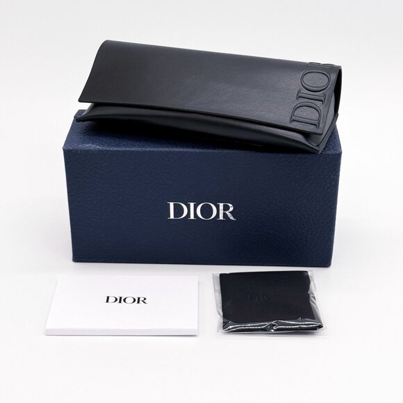 NEW DIOR EYEGLASSES DIOR CD DIAMONDO S3I 3000 SQUARE BLUE GREY EYEGLASSES DIOR - Picture 9 of 9